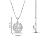 Load image into Gallery viewer, 1-carat-double-halo-diamond-round-pendant-necklace-in-white-gold-FDPD1190ROANGLE2-NL-1CT-WG-T_1080x1080-hw.jpg?v=1768457619