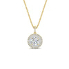 Load image into Gallery viewer, 1-carat-double-halo-diamond-round-pendant-necklace-in-yellow-gold-FDPD1190ROANGLE1-NL-1CT-YG-T.jpg?v=1754468228