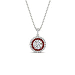 Load image into Gallery viewer, 1-carat-double-halo-ruby-round-pendant-necklace-in-white-gold-FD-PD1190ROGRUDRANGLE1-NL-1CT-WG-T.jpg?v=1768457619