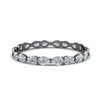 Load image into Gallery viewer, East West Pear Eternity Band