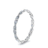 Load image into Gallery viewer, East West Pear Eternity Band