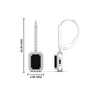 Load image into Gallery viewer, 1-carat-emerald-cut-black-diamond-drop-halo-diamond-earrings-in-white-gold-FD-EAR11235EMGBLACKANGLE1-1.00CT-NL-WG.jpg