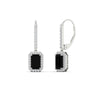 Load image into Gallery viewer, 1-carat-emerald-cut-black-diamond-drop-halo-diamond-earrings-in-white-gold-FD-EAR11235EMGBLACKANGLE1-1.00CT-NL-WG.jpg