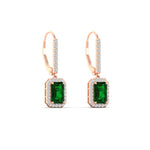 Load image into Gallery viewer, 1-carat-emerald-cut-emerald-drop-halo-diamond-earrings-in-rose-gold-FD-EAR11235EMGEMGRANGLE1-1.00CT-NL-RG.jpg