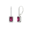Load image into Gallery viewer, 1-carat-emerald-cut-pink-sapphire-drop-halo-diamond-earrings-in-white-gold-FD-EAR11235EMGSADRPIANGLE1-1.00CT-NL-WG.jpg