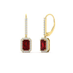 Load image into Gallery viewer, 1-carat-emerald-cut-ruby-drop-halo-diamond-earrings-in-yellow-gold-FD-EAR11235EMGRUDRANGLE1-1.00CT-NL-YG.jpg