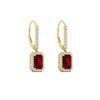 Load image into Gallery viewer, 1-carat-emerald-cut-ruby-drop-halo-diamond-earrings-in-yellow-gold-FD-EAR11235EMGRUDRANGLE1-1.00CT-NL-YG.jpg