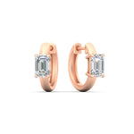 Load image into Gallery viewer, 1-carat-emerald-solitairediamond-huggie-hoop-earrings-in-rose-gold-fdear11721em-angle1-nl-rg.jpg?v=1776423137