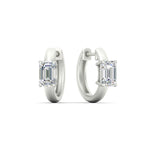 Load image into Gallery viewer, 1-carat-emerald-solitairediamond-huggie-hoop-earrings-in-white-gold-fdear11721em-angle1-nl-wg.jpg?v=1776423137
