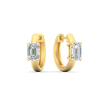 Load image into Gallery viewer, 1-carat-emerald-solitairediamond-huggie-hoop-earrings-in-yellow-gold-fdear11721em-angle1-nl-yg.jpg?v=1776423137