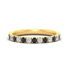 Load image into Gallery viewer, 1-carat-french-pave-eternity-black-diamond-wedding-ring-in-yellow-gold-fdwb11697roblacksleep-nl-yg.jpg