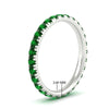 Load image into Gallery viewer, 1-carat-french-pave-eternity-emerald-wedding-band-in-white-gold-fdwb11697rogemgrangle2-nl-wg-hw-gs.jpg