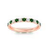 Load image into Gallery viewer, 1-carat-french-pave-eternity-emerald-wedding-ring-in-rose-gold-fdwb11697rogemgrangle5-nl-rg.jpg