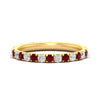 Load image into Gallery viewer, 1-carat-french-pave-eternity-ruby-wedding-ring-in-yellow-gold-fdwb11697rogrudrsleep-nl-yg.jpg