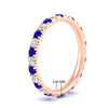 Load image into Gallery viewer, 1-carat-french-pave-eternity-sapphire-wedding-ring-in-rose-gold-fdwb11697rogsablangle2-nl-rg-hw.jpg