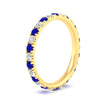 Load image into Gallery viewer, 1-carat-french-pave-eternity-sapphire-wedding-ring-in-yellow-gold-fdwb11697rogsablangle2-nl-yg.jpg