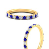 Load image into Gallery viewer, 1-carat-french-pave-eternity-sapphire-wedding-ring-in-yellow-gold-fdwb11697rogsablangle3-nl-yg.jpg