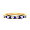 Load image into Gallery viewer, 1-carat-french-pave-eternity-sapphire-wedding-ring-in-yellow-gold-fdwb11697rogsablsleep-nl-yg.jpg