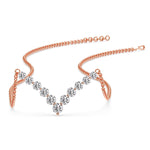 Load image into Gallery viewer, 1-carat-graduated-diamond-v-shaped-necklace-in-FDNK8068ANGLE1-1.00-CT-NL-RG