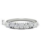 Load image into Gallery viewer, 1-carat-heart-shape-diamond-wedding-band-in-white-gold-FD9600HTB-1.00_20CT-NL-WG-HW