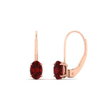 Load image into Gallery viewer, 1-carat-lever-back-oval-ruby-earrings-in-rose-gold-FDEAR9225OVGRUDR-1.00CT-NL-RG