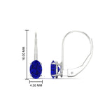 Load image into Gallery viewer, 1-carat-lever-back-oval-sapphire-earrings-in-white-gold-FDEAR9225OVGSABL-1.00CT-NL-WG