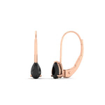 Load image into Gallery viewer, 1-carat-lever-back-pear-shape-black-diamond-earrings-in-rose-gold-FDEAR9225PEGBLACK-1.00CT-NL-RG