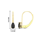 Load image into Gallery viewer, 1-carat-lever-back-pear-shape-black-diamond-earrings-in-yellow-gold-FDEAR9225PEGBLACK-1.00CT-NL-YG