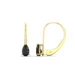 Load image into Gallery viewer, 1-carat-lever-back-pear-shape-black-diamond-earrings-in-yellow-gold-FDEAR9225PEGBLACK-1.00CT-NL-YG