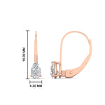 Load image into Gallery viewer, 1-carat-lever-back-pear-shape-diamond-earrings-in-rose-gold-FDEAR9225PE-1.00CT-NL-RG