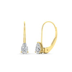 Load image into Gallery viewer, 1-carat-lever-back-pear-shape-diamond-earrings-in-yellow-gold-FDEAR9225PE-1.00CT-NL-YG