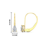 Load image into Gallery viewer, 1-carat-lever-back-pear-shape-diamond-earrings-in-yellow-gold-FDEAR9225PE-1.00CT-NL-YG