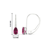 Load image into Gallery viewer, 1-carat-lever-back-pear-shape-pink-sapphire-earrings-in-white-gold-FDEAR9225PEGSADRPI-1.00CT-NL-WG