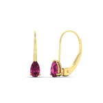 Load image into Gallery viewer, 1-carat-lever-back-pear-shape-pink-sapphire-earrings-in-yellow-gold-FDEAR9225PEGSADRPI-1.00CT-NL-YG