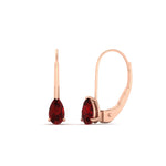 Load image into Gallery viewer, 1-carat-lever-back-pear-shape-ruby-earrings-in-rose-gold-FDEAR9225PEGRUDR-1.00CT-NL-RG
