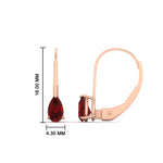 Load image into Gallery viewer, 1-carat-lever-back-pear-shape-ruby-earrings-in-rose-gold-FDEAR9225PEGRUDR-1.00CT-NL-RG