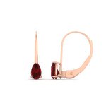 Load image into Gallery viewer, 1-carat-lever-back-pear-shape-ruby-earrings-in-rose-gold-FDEAR9225PEGRUDR-1.00CT-NL-RG
