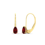 Load image into Gallery viewer, 1-carat-lever-back-pear-shape-ruby-earrings-in-yellow-gold-FDEAR9225PEGRUDR-1.00CT-NL-YG