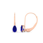 Load image into Gallery viewer, 1-carat-lever-back-pear-shape-sapphire-earrings-in-rose-gold-FDEAR9225PEGSABL-1.00CT-NL-RG