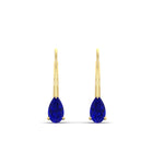 Load image into Gallery viewer, 1-carat-lever-back-pear-shape-sapphire-earrings-in-yellow-gold-FDEAR9225PEGSABL-1.00CT-NL-YG