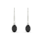 Load image into Gallery viewer, 1-carat-leverback-oval-drop-dangle-black-diamond-earrings-in-white-gold-fdear11236ovgblackangle2-1.00ct-nl-wg.jpg?v=1765455492