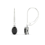 Load image into Gallery viewer, 1-carat-leverback-oval-drop-dangle-black-diamond-earrings-in-white-gold-fdear11236ovgblackangle4-1.00ct-nl-wg.jpg?v=1765455492