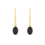 Load image into Gallery viewer, 1-carat-leverback-oval-drop-dangle-black-diamond-earrings-in-yellow-gold-fdear11236ovgblackangle2-1.00ct-nl-yg.jpg?v=1765455492