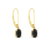 Load image into Gallery viewer, 1-carat-leverback-oval-drop-dangle-black-diamond-earrings-in-yellow-gold-fdear11236ovgblackangle3-1.00ct-nl-yg.jpg?v=1765455491