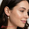 Load image into Gallery viewer, 1-carat-leverback-oval-drop-dangle-diamond-earrings-in-rose-gold-fdear11236ov-model-1