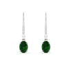 Load image into Gallery viewer, 1-carat-leverback-oval-drop-dangle-emerald-earrings-in-white-gold-fdear11236ovgemgrangle2-1.00ct-nl-wg.jpg?v=1765455492