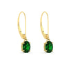 Load image into Gallery viewer, 1-carat-leverback-oval-drop-dangle-emerald-earrings-in-yellow-gold-fdear11236ovgemgrangle3-1.00ct-nl-yg.jpg?v=1765455492