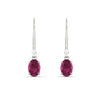Load image into Gallery viewer, 1-carat-leverback-oval-drop-dangle-pink-sapphire-earrings-in-white-gold-fdear11236ovgsadrpiangle2-1.00ct-nl-wg.jpg?v=1765455492
