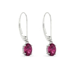 Load image into Gallery viewer, 1-carat-leverback-oval-drop-dangle-pink-sapphire-earrings-in-white-gold-fdear11236ovgsadrpiangle3-1.00ct-nl-wg.jpg?v=1765455492