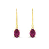 Load image into Gallery viewer, 1-carat-leverback-oval-drop-dangle-pink-sapphire-earrings-in-yellow-gold-fdear11236ovgsadrpiangle2-1.00ct-nl-yg.jpg?v=1765455492